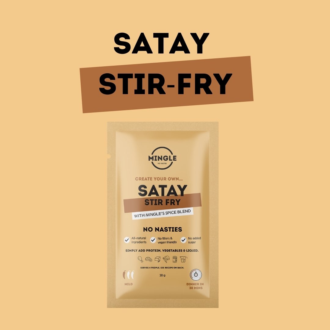 Satay Stir-Fry Spice Sachet (Serves 4)